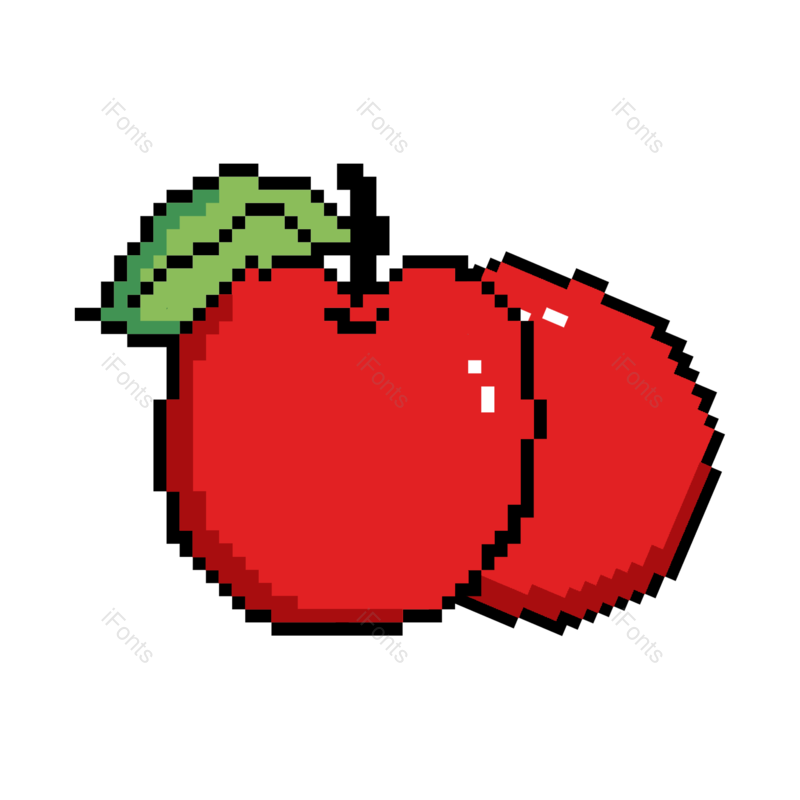 卡通图片,卡通图案元素,扁平图标PNG,苹果免抠素材